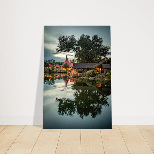 Frontier Reflection (Collectible Aluminum Print - 8"x12")