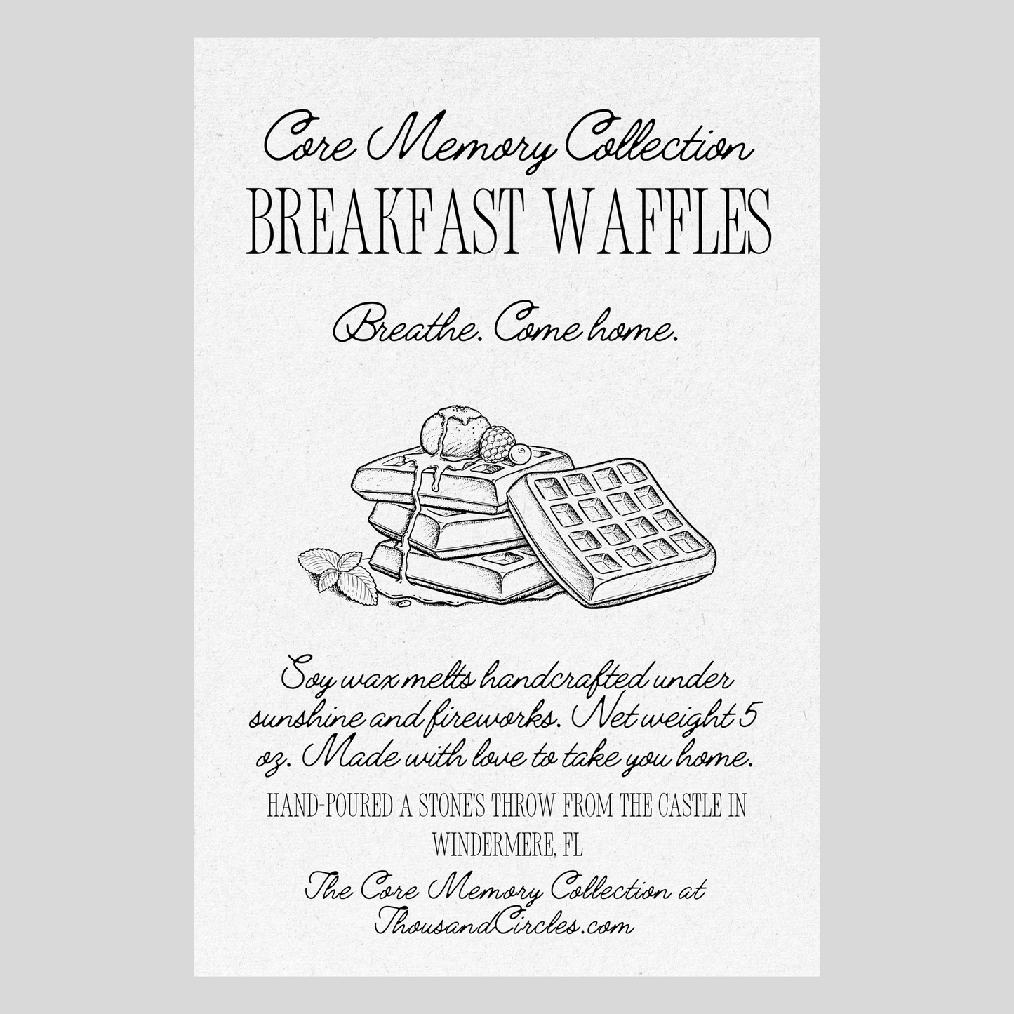 Breakfast Waffles