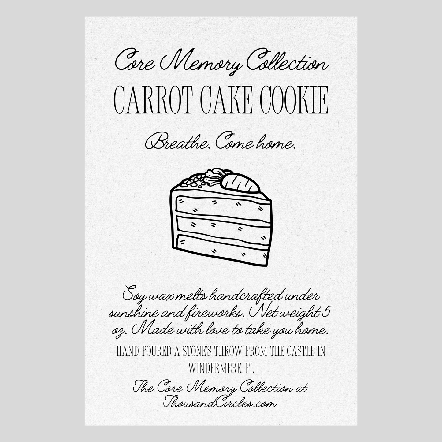 Carrot Cake Cookie