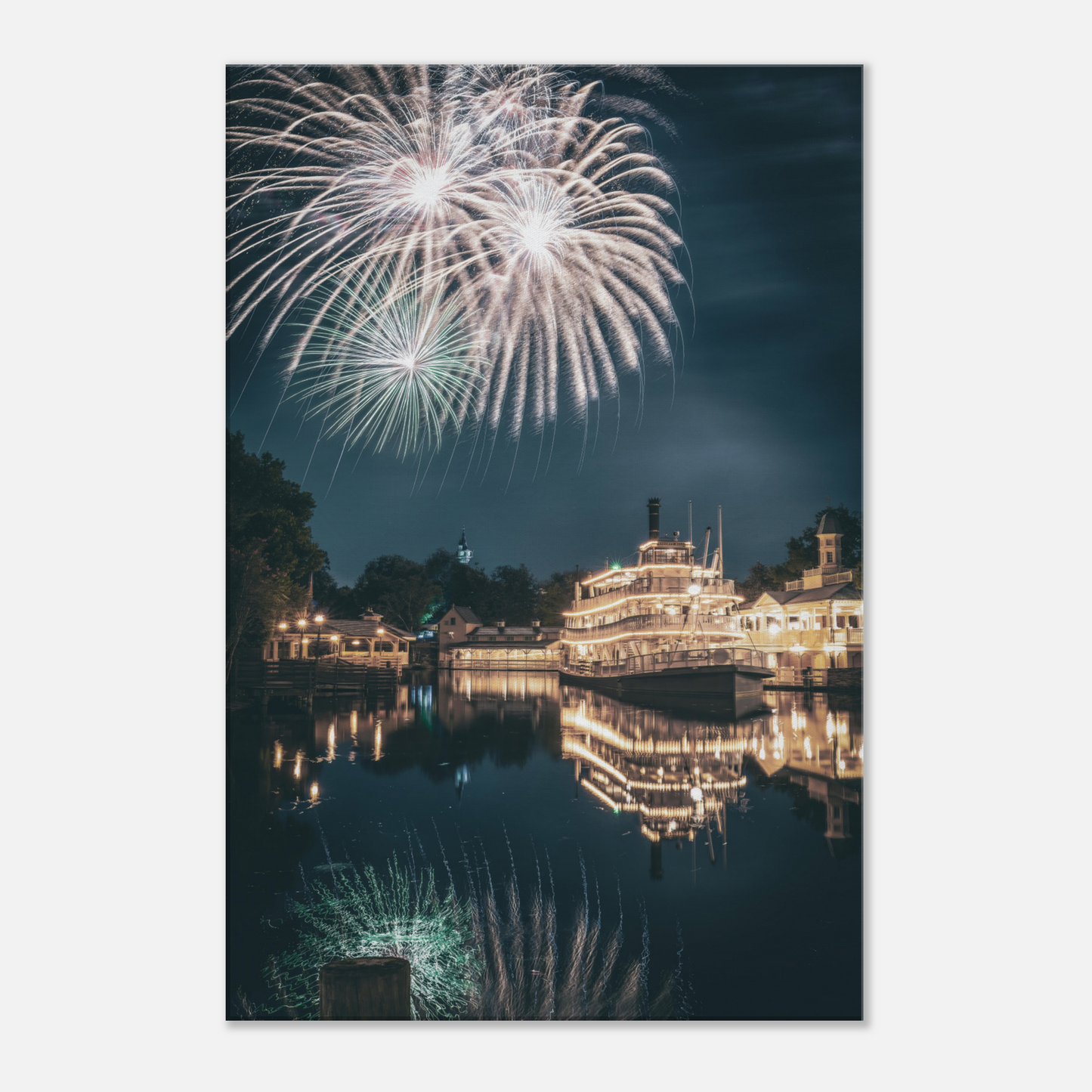 Fireworks Over the Liberty Belle