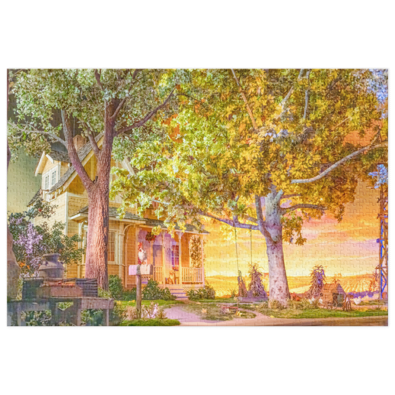 Farmhouse Jigsaw Puzzle (1,000 pieces, with Keepsake Tin)