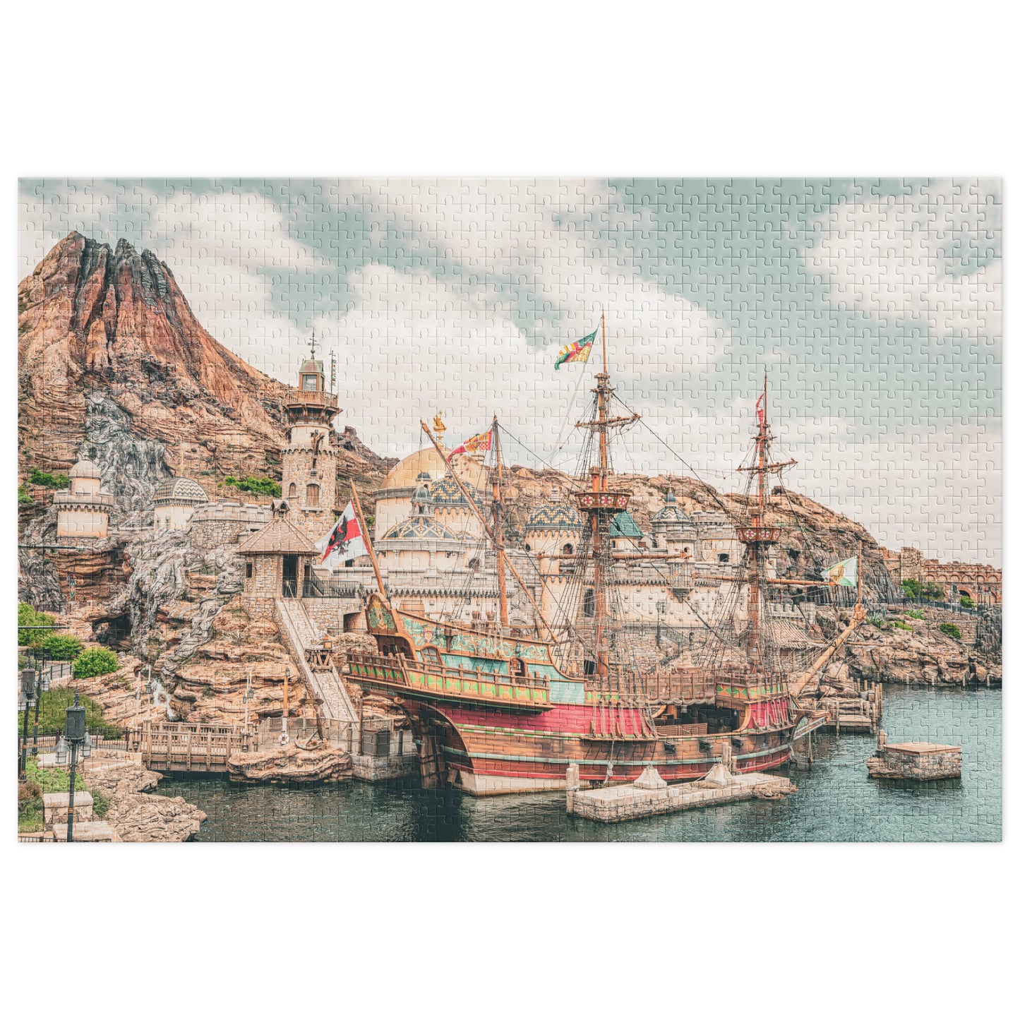 Galleon Jigsaw Puzzle (1,000 pieces, with Keepsake Tin)