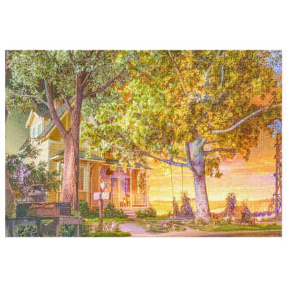 Farmhouse Jigsaw Puzzle (1,000 pieces, with Keepsake Tin)