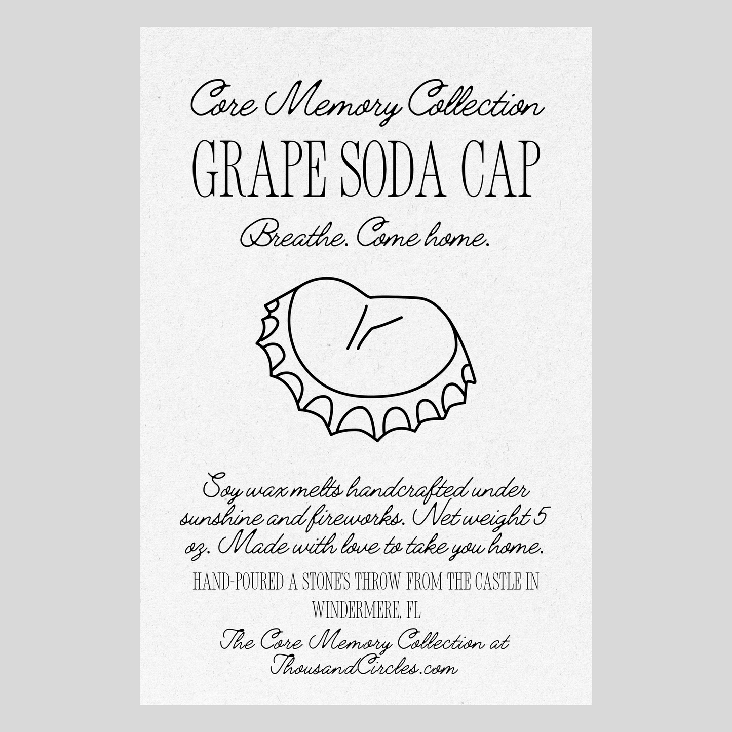 Grape Soda Cap