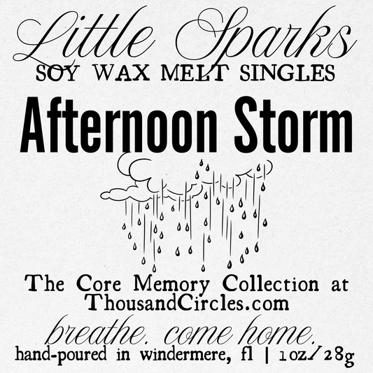 Little Sparks Samples: Single Block Wax Melt Samples (1 oz.)