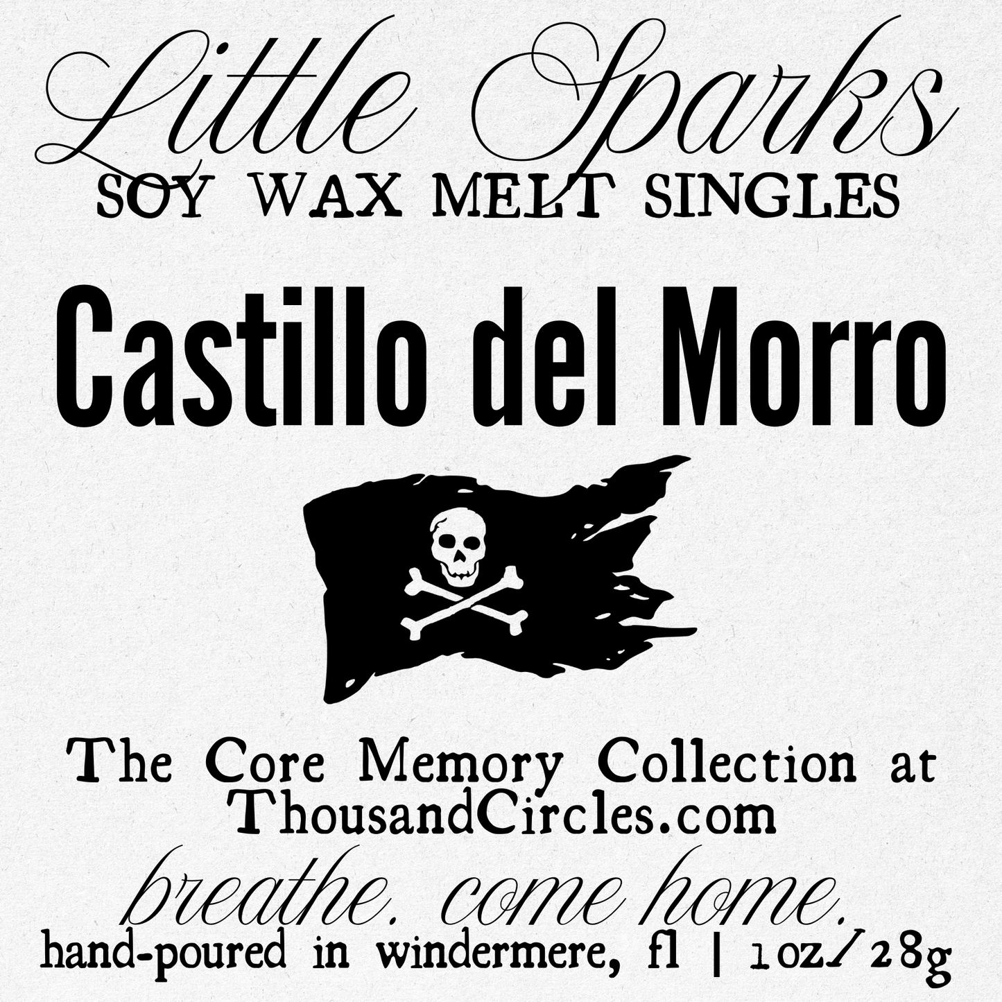 Little Sparks Samples: Single Block Wax Melt Samples (1 oz.)