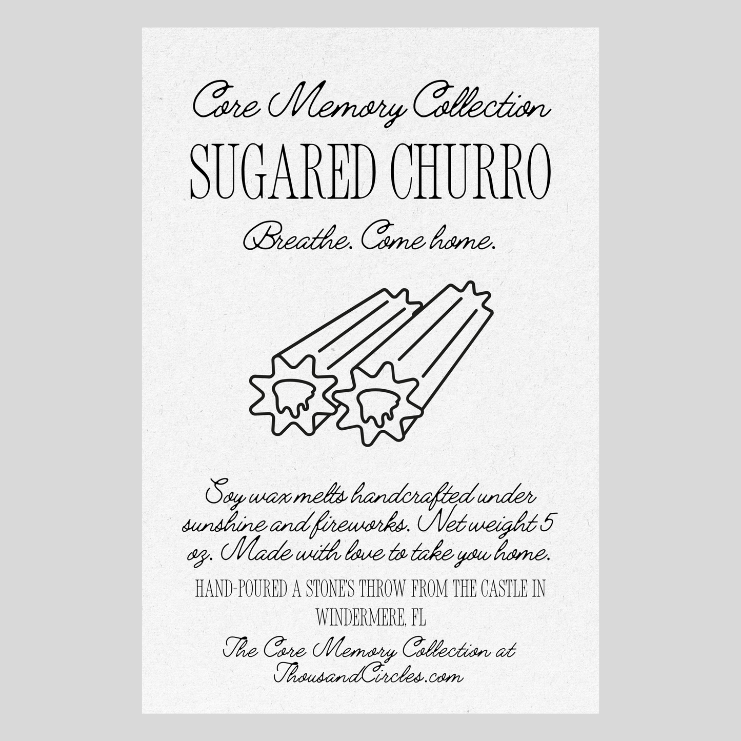 Sugared Churro